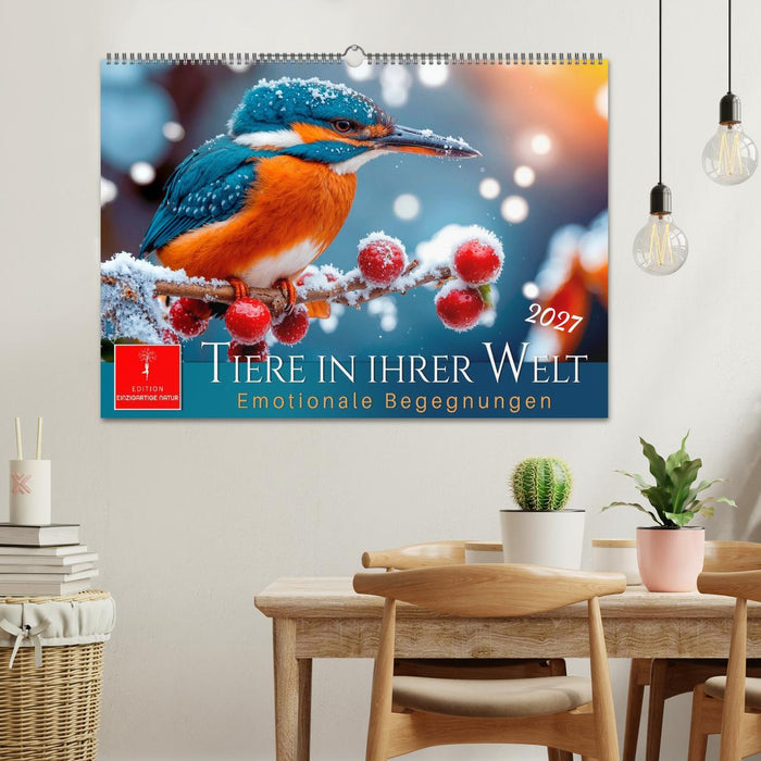 Tiere in ihrer Welt (CALVENDO Wandkalender 2027)