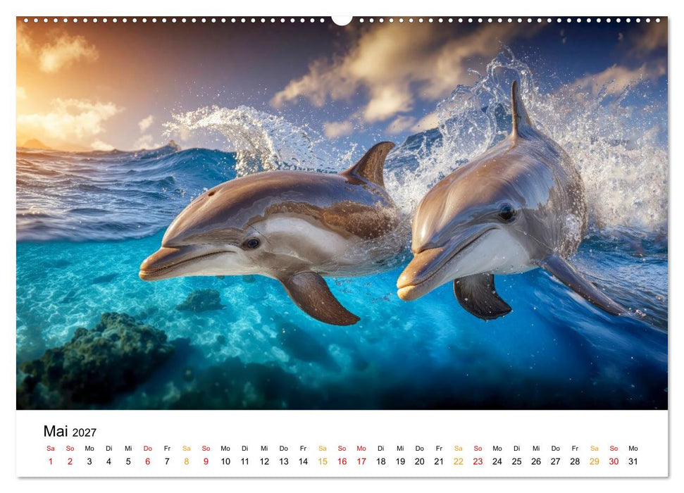 Tiere in ihrer Welt (CALVENDO Wandkalender 2027)