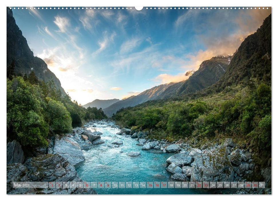 Natürlich Neuseeland (CALVENDO Premium Wandkalender 2027)
