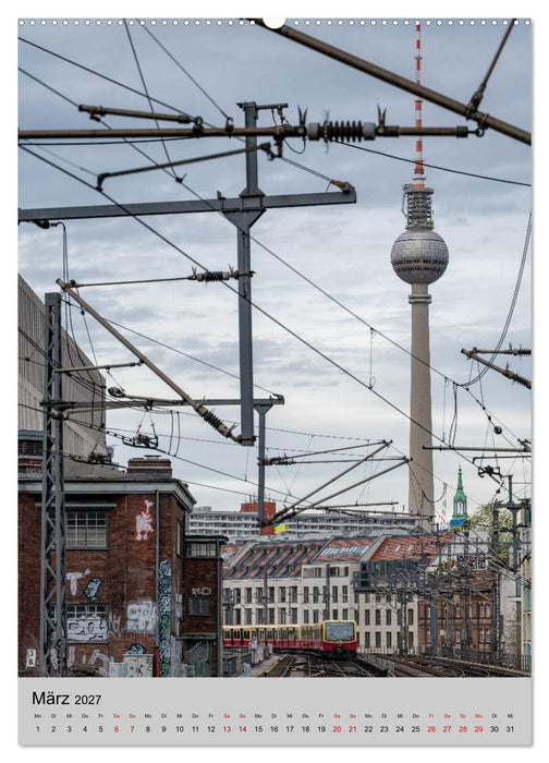 Blicke durch Berlin - Architektur und Atmosphäre (CALVENDO Premium Wandkalender 2027)