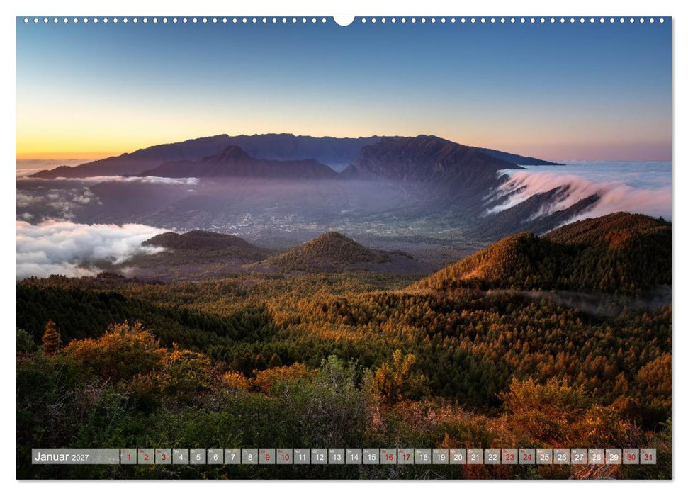 Kanarisch Wild - La Palma (CALVENDO Wandkalender 2027)
