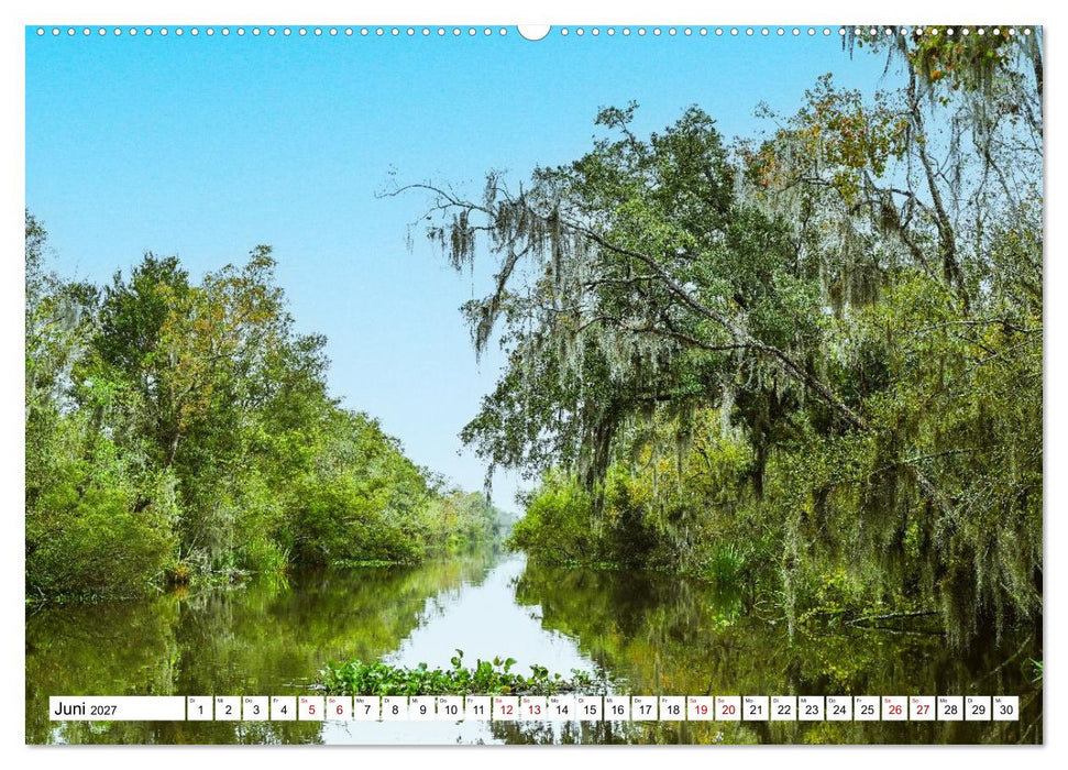 Louisiana - Sümpfe und Plantagenhäuser (CALVENDO Wandkalender 2027)