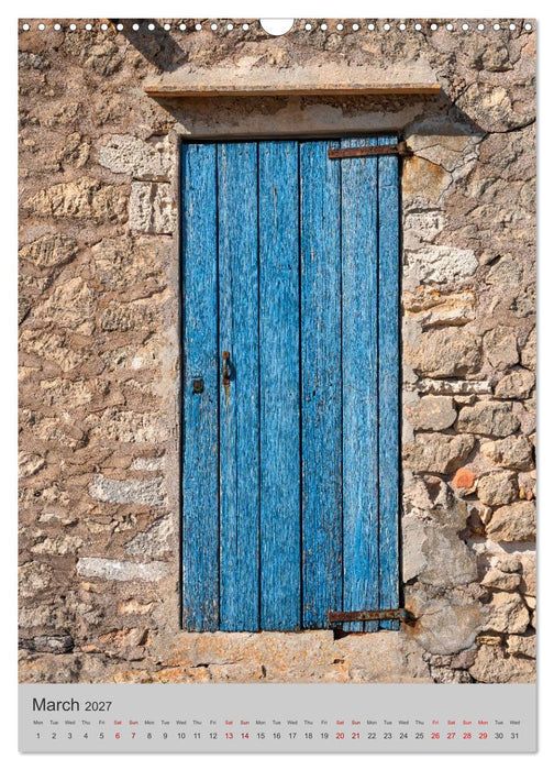 Doors of the world (CALVENDO Monthly Calendar 2027)