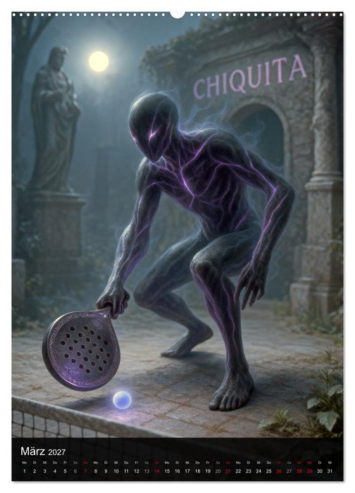 Padel Götter (CALVENDO Premium Wandkalender 2027)