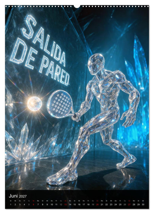 Padel Götter (CALVENDO Premium Wandkalender 2027)