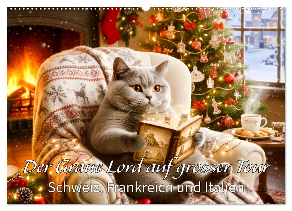 Der Graue Lord auf grosser Tour (CALVENDO Wandkalender 2027)