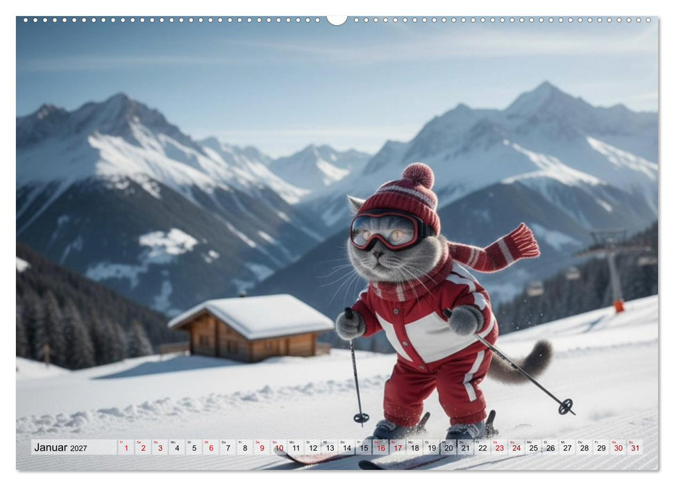 Der Graue Lord auf grosser Tour (CALVENDO Wandkalender 2027)