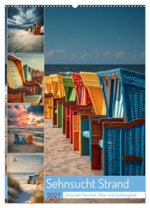 Sehnsucht Strand (CALVENDO Wandkalender 2027)