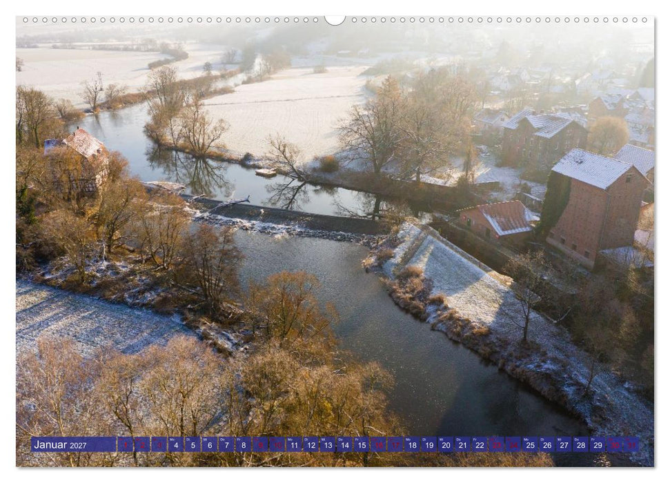 Die Fulda (CALVENDO Premium Wandkalender 2027)