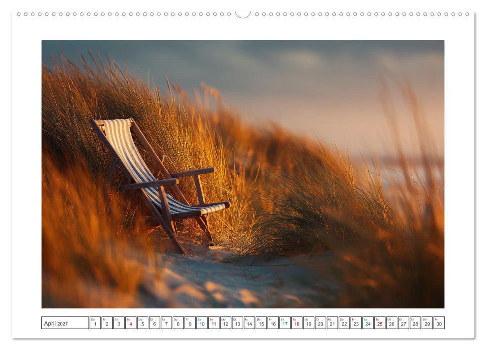 Stühle Körbe Liegen (CALVENDO Premium Wandkalender 2027)