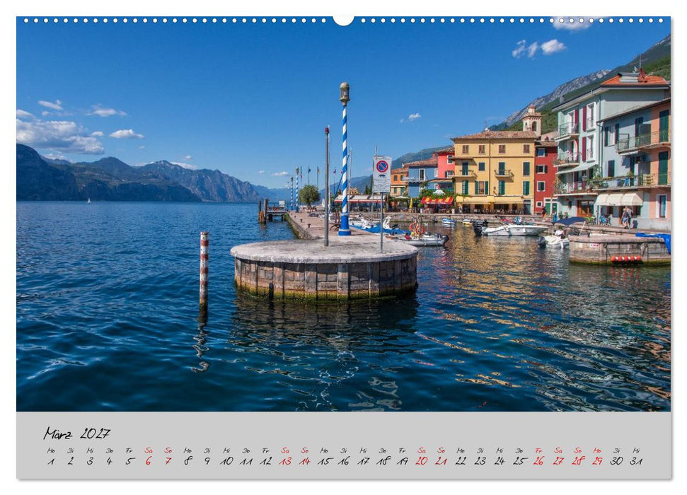 Sehnsuchtsziel Lago di Garda (CALVENDO Premium Wandkalender 2027)