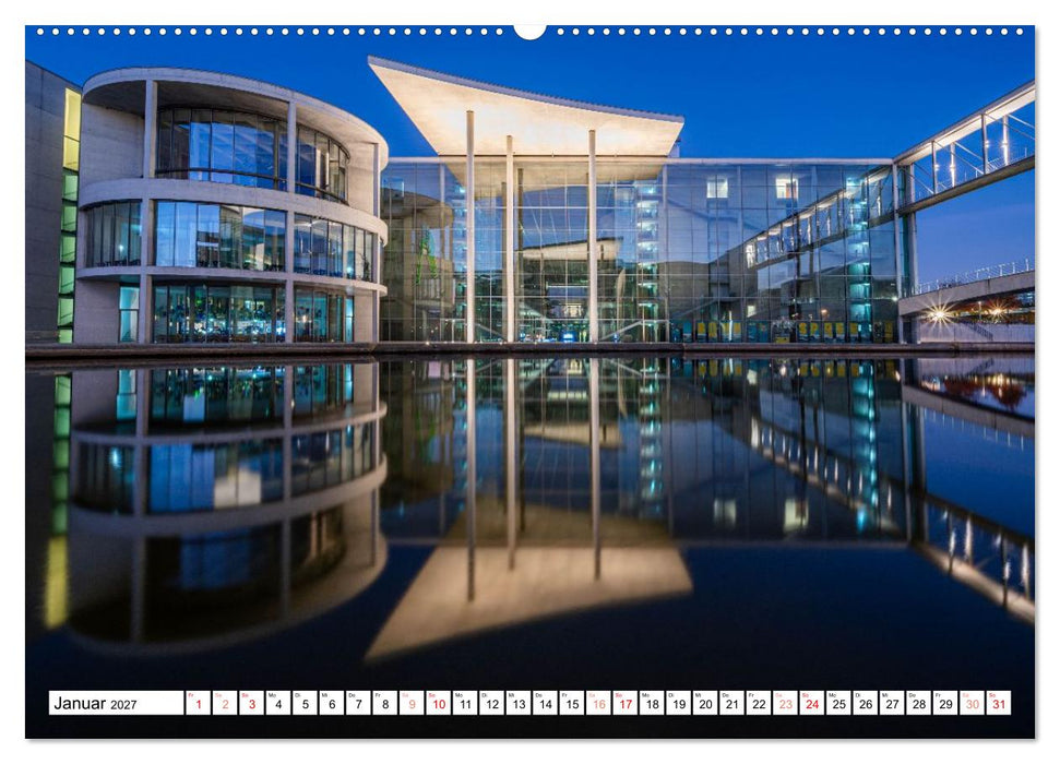 Faszination Berlin - Stadtansichten zwischen Himmel und Spree (CALVENDO Wandkalender 2027)