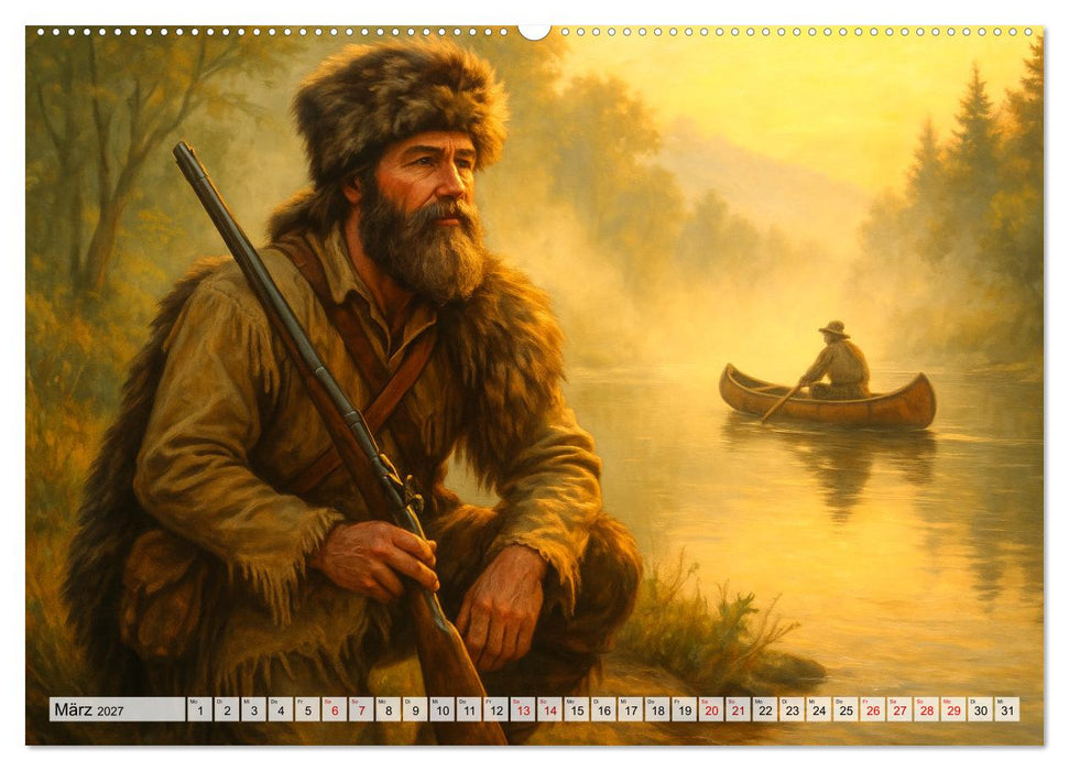 USA – von Yellowstone bis Texas - Cowboys, Prärie und Bisons (CALVENDO Premium Wandkalender 2027)