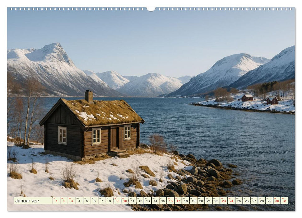 Paradiese der Stille - Orte zum Träumen (CALVENDO Wandkalender 2027)