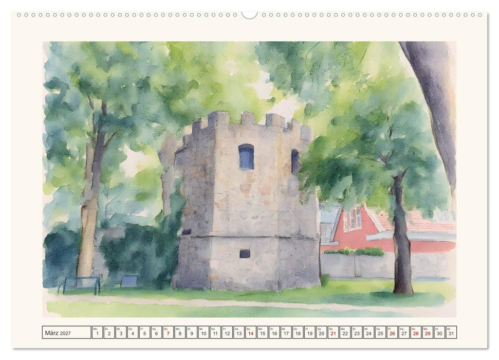 Von Süd nach Nord durch's Emsland (CALVENDO Wandkalender 2027)