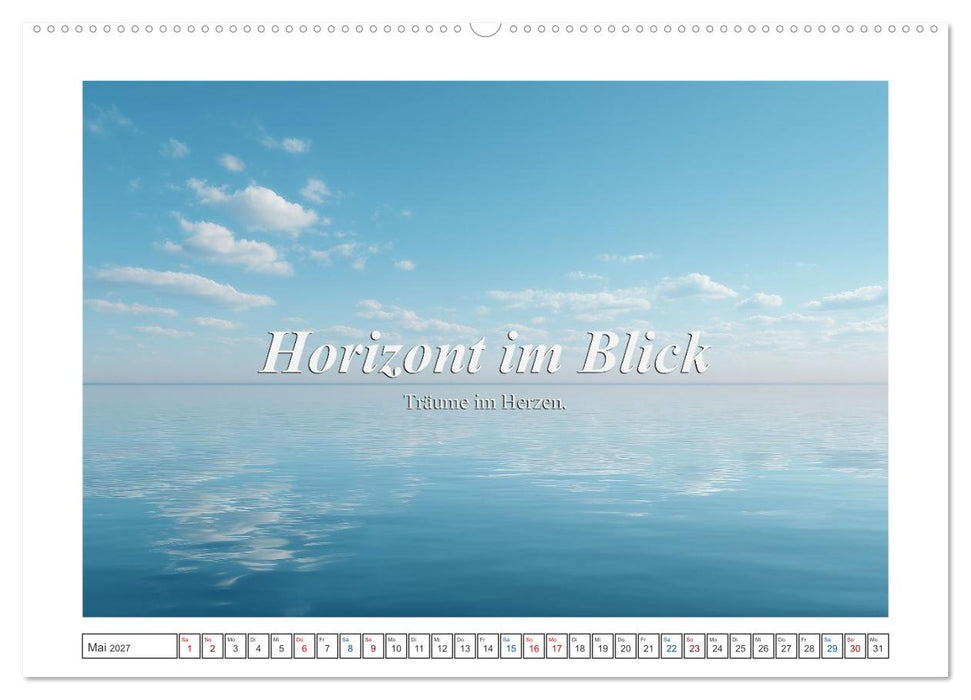 Frei wie das Meer (CALVENDO Premium Wandkalender 2027)