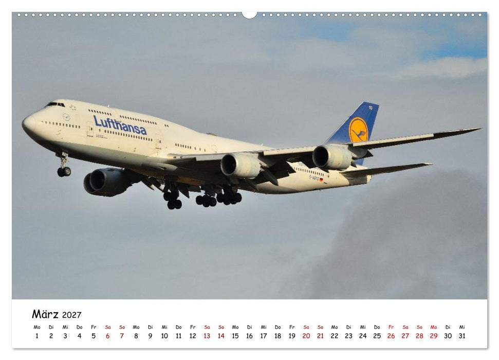Ein Jahr in der Welt der Luftfahrt (CALVENDO Premium Wandkalender 2027)