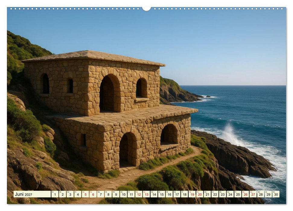Paradiese der Stille - Orte zum Träumen (CALVENDO Premium Wandkalender 2027)