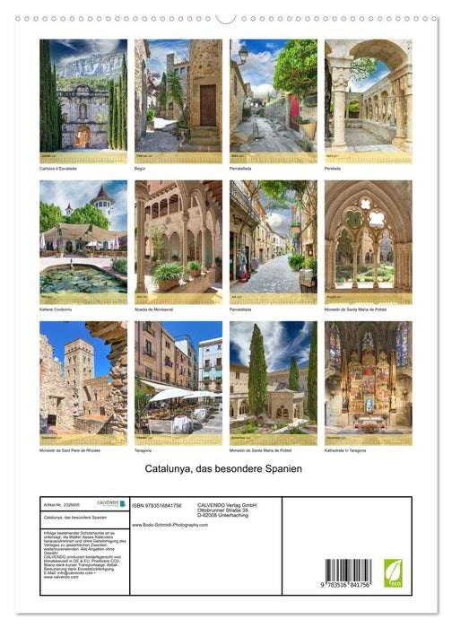 Catalunya, das besondere Spanien (CALVENDO Premium Wandkalender 2027)