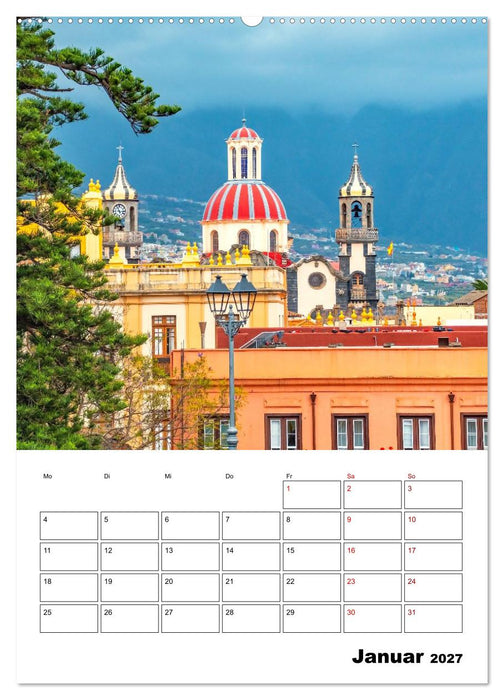 Wunderschönes Reiseziel - La Laguna und La Orotava (CALVENDO Wandkalender 2027)