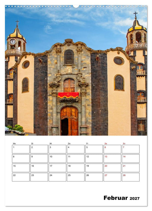 Wunderschönes Reiseziel - La Laguna und La Orotava (CALVENDO Wandkalender 2027)