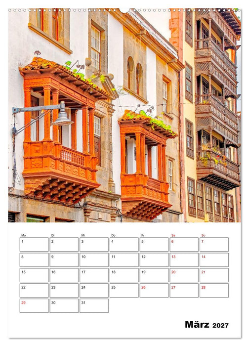 Wunderschönes Reiseziel - La Laguna und La Orotava (CALVENDO Wandkalender 2027)