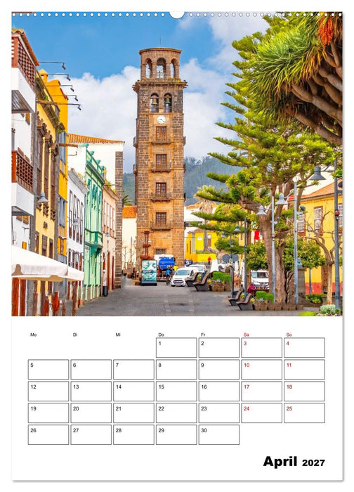 Wunderschönes Reiseziel - La Laguna und La Orotava (CALVENDO Wandkalender 2027)