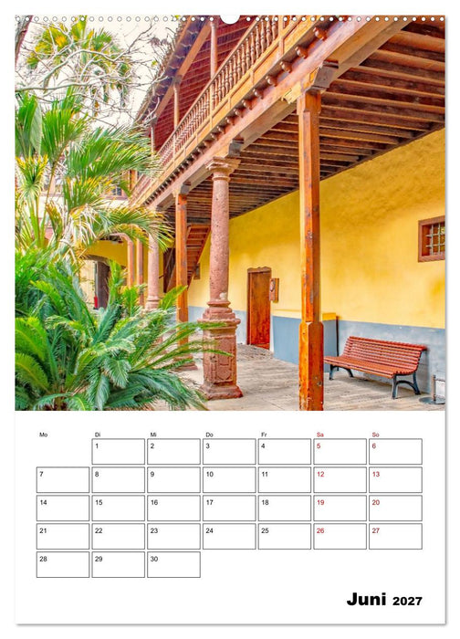 Wunderschönes Reiseziel - La Laguna und La Orotava (CALVENDO Wandkalender 2027)