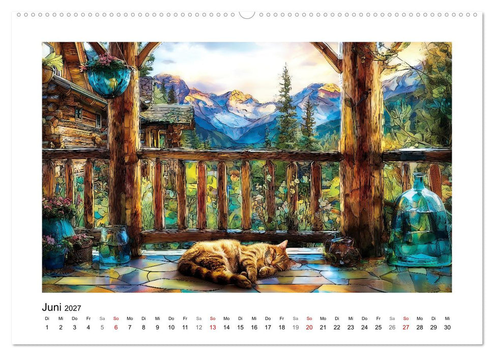Die Farben der Berge (CALVENDO Wandkalender 2027)
