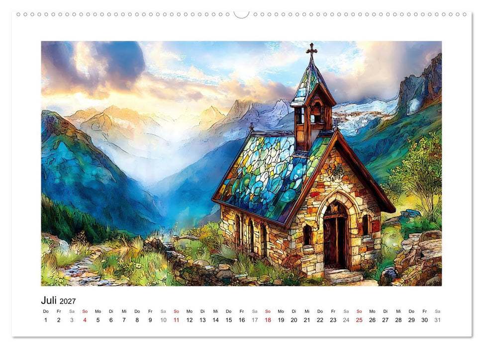 Die Farben der Berge (CALVENDO Premium Wandkalender 2027)