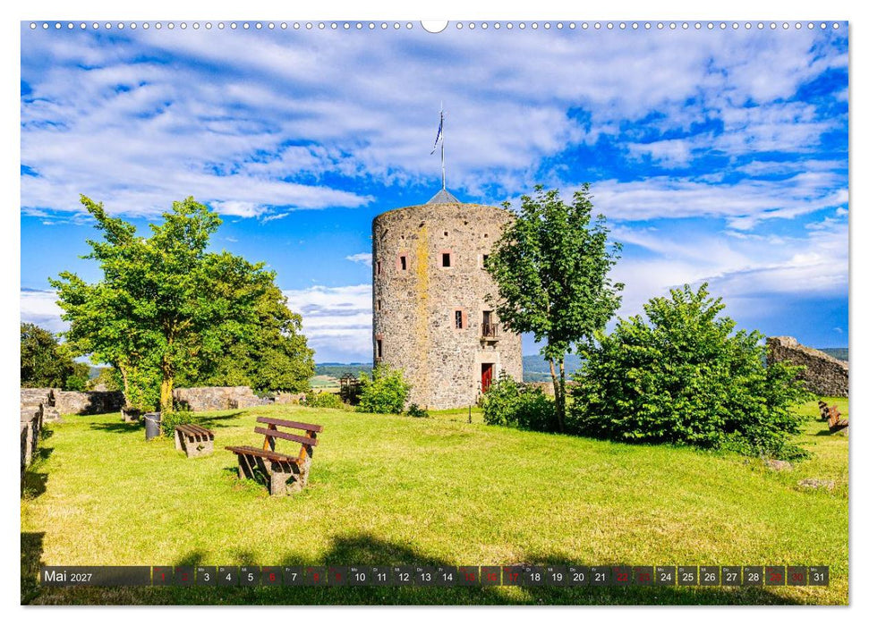 Ein Blick auf Homberg an der Efze in Farbe (CALVENDO Premium Wandkalender 2027)