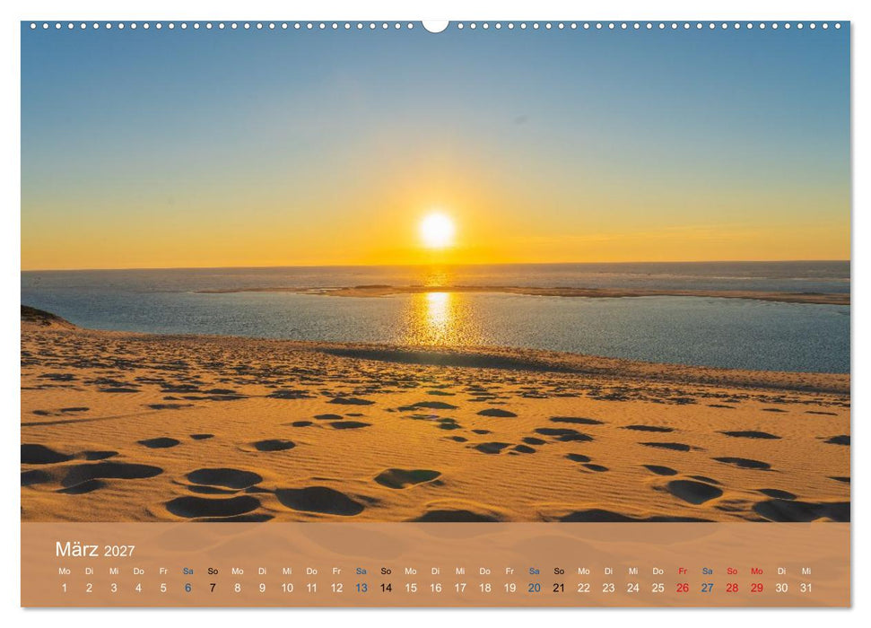 Die Bretagne - Sonne und das Meer (CALVENDO Premium Wandkalender 2027)