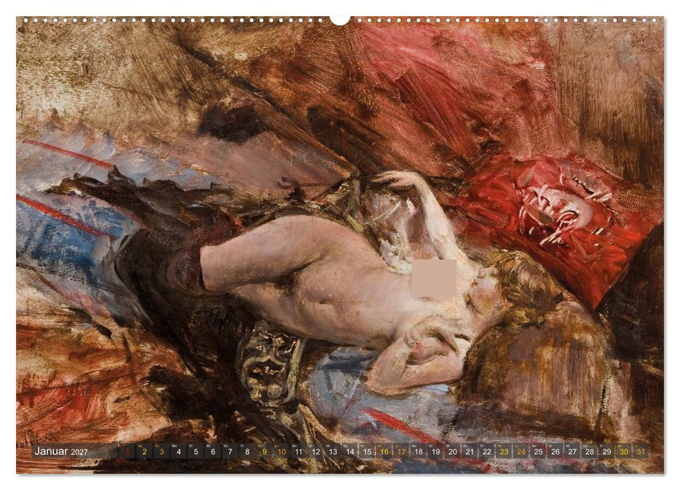 Liegende Schönheiten (CALVENDO Wandkalender 2027)