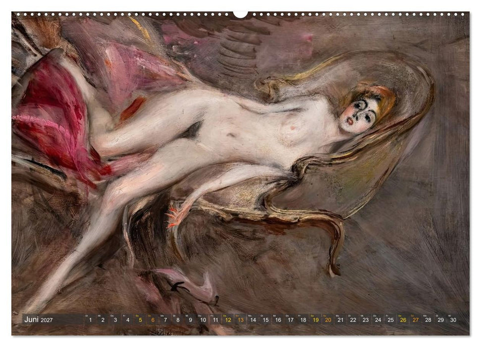Liegende Schönheiten (CALVENDO Wandkalender 2027)