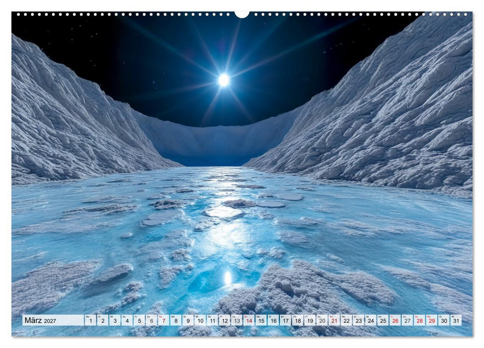Kosmische Landschaften - Jenseits der Erde (CALVENDO Premium Wandkalender 2027)