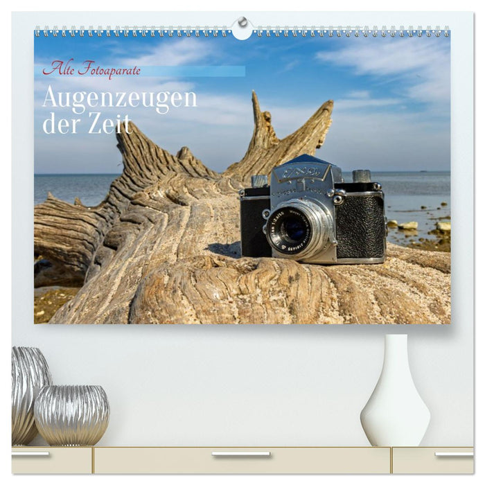Alte Fotoapparate, Augenzeugen der Zeit (CALVENDO Premium Wandkalender 2027)