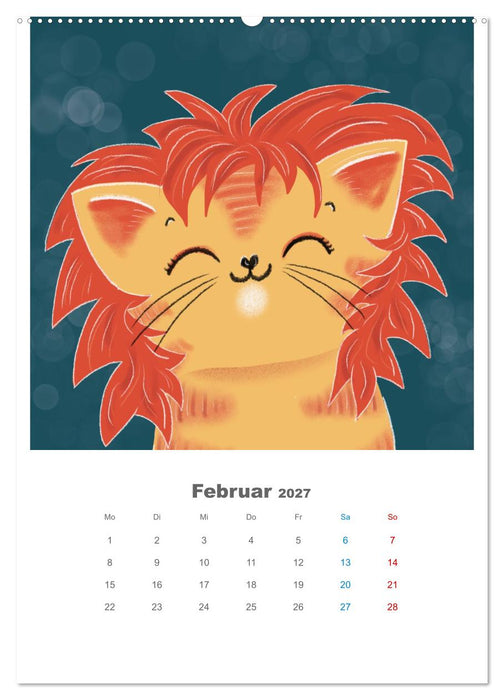 LEOPOLD DER DRITTE - Ein Kater mit ganz viel Charme (CALVENDO Premium Wandkalender 2027)