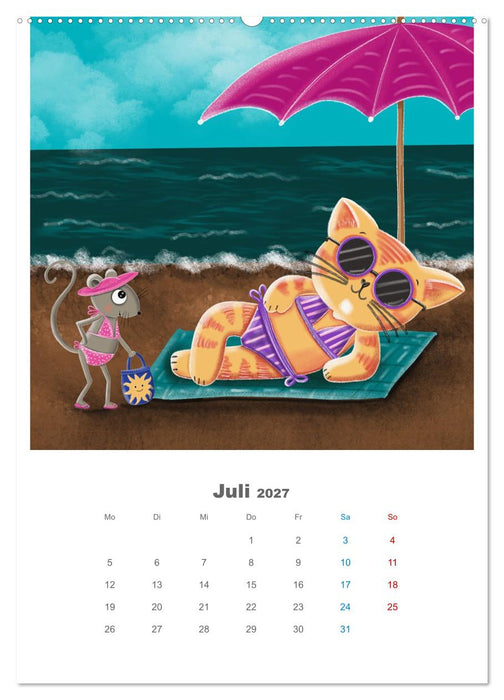 LEOPOLD DER DRITTE - Ein Kater mit ganz viel Charme (CALVENDO Premium Wandkalender 2027)