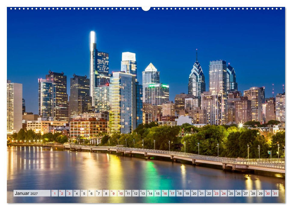 Städte der USA - Metropolen und Momente (CALVENDO Premium Wandkalender 2027)
