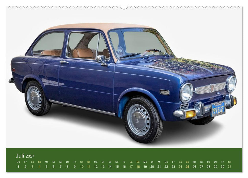 Italienische Klassiker (CALVENDO Premium Wandkalender 2027)