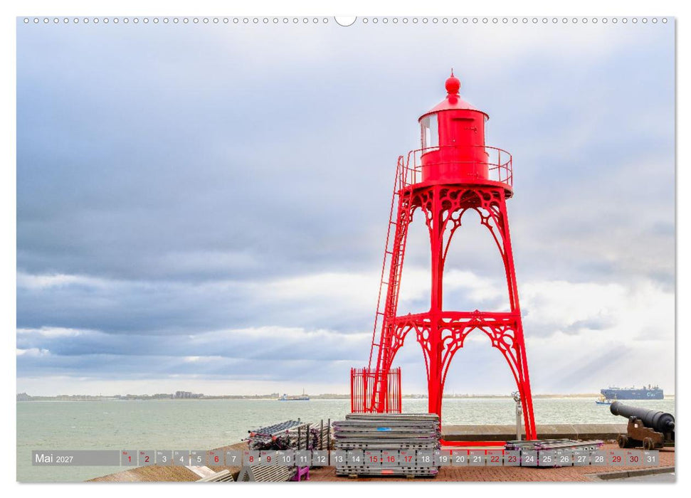 Ein Blick auf Vlissingen in Zeeland (CALVENDO Wandkalender 2027)
