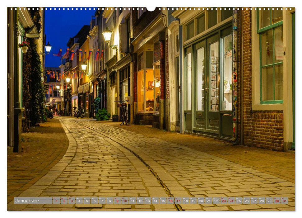 Ein Blick auf Vlissingen in Zeeland (CALVENDO Premium Wandkalender 2027)
