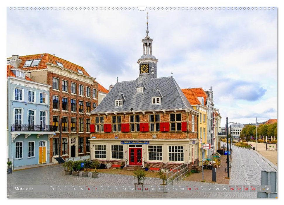 Ein Blick auf Vlissingen in Zeeland (CALVENDO Premium Wandkalender 2027)