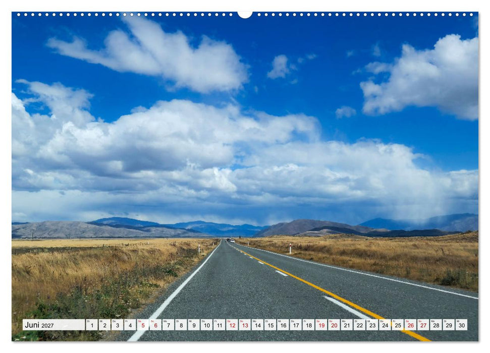 Sehnsuchtsziel Neuseeland (CALVENDO Premium Wandkalender 2027)