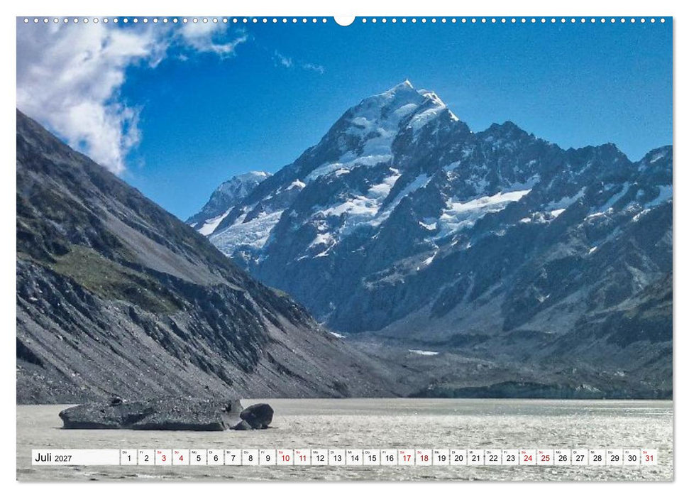 Sehnsuchtsziel Neuseeland (CALVENDO Premium Wandkalender 2027)