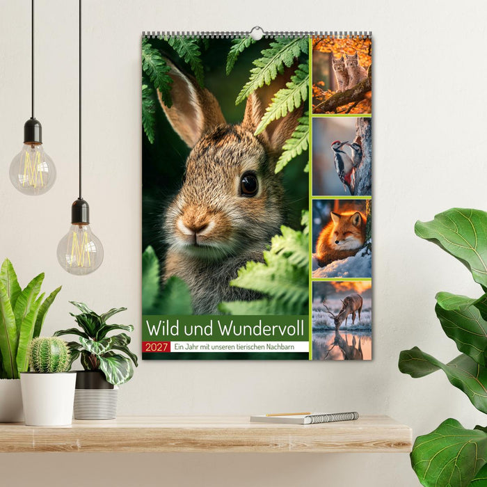 Wild und Wundervoll (CALVENDO Wandkalender 2027)