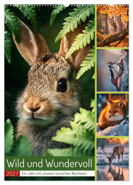 Wild und Wundervoll (CALVENDO Wandkalender 2027)