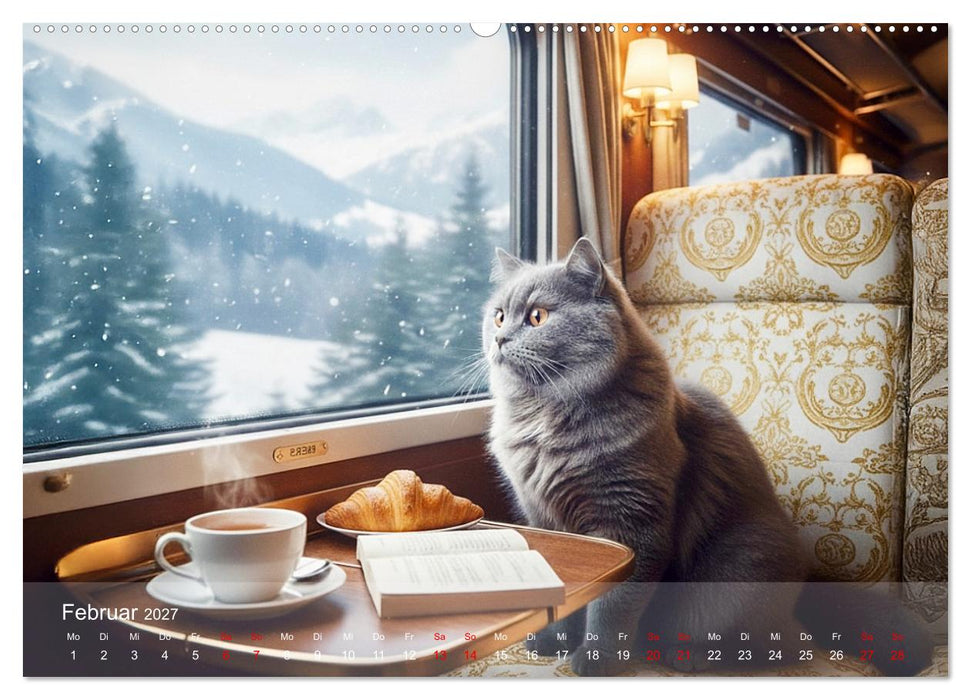 Der Graue Lord auf grosser Tour (CALVENDO Wandkalender 2027)