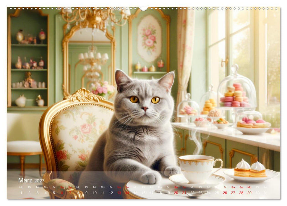 Der Graue Lord auf grosser Tour (CALVENDO Wandkalender 2027)