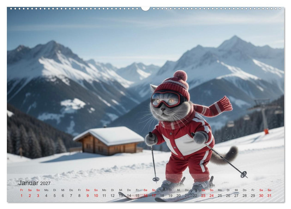 Der Graue Lord auf grosser Tour (CALVENDO Premium Wandkalender 2027)